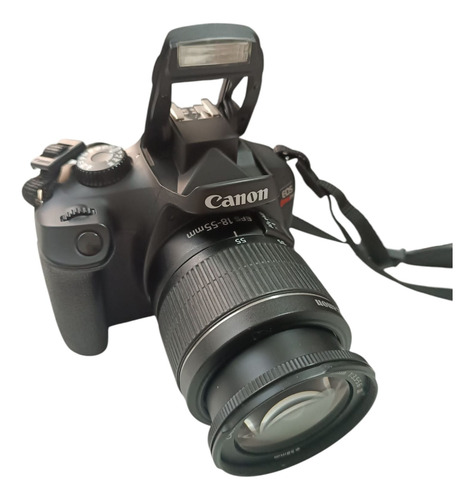 Câmera Canon T100 Dslr + Lente 18-55 Mm Completa Preto (Usado)