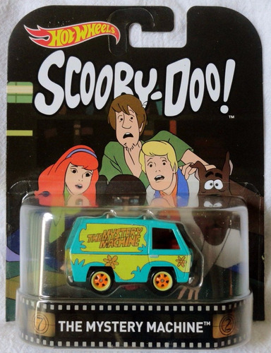 Hot Wheels Scooby Doo The Mystery Machine Retro Series 1/64