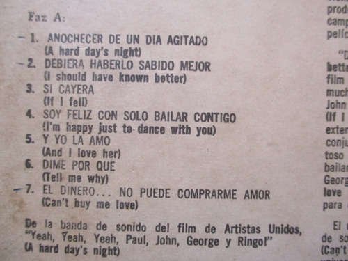 Imagen 3 de 5 de Los Beatles - ¡yeah, Yeah, Yeah, Paul, John, George Y Ringo!