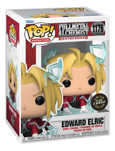 Funko Pop Edward Elric Chase 1176 - Fullmetal Alchemist 