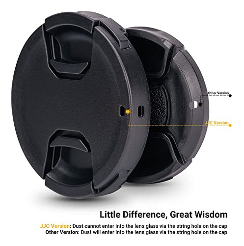 Funda De Lente 67mm Jjc Para Canon, Sony, Sigma (2 Unidades)