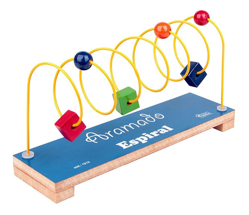 Imagem 6 de 8 de Brinquedo Pedagógico Educativo Kit Aramado 6 Itens Carlu