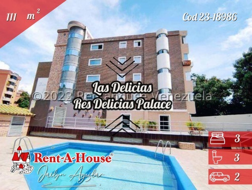 Apartamento En Venta Las Delicias Maracay 23-18986 Jja