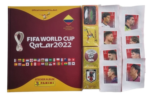 Álbum Panini Qatar 2022 Con Todas Las Láminas Para Pegar