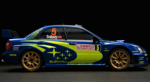 Kit Tamiya para ensamblar el Subaru Impreza Sti WRC 2005 1/24