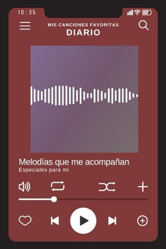 Canciones Favoritas Diario: Anota Sentimientos, Emociones, P