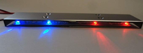 Productos Apex Rc 1/10 16 Barra De Luz De Policía Led W / 9 