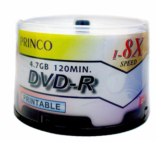 Dvd Printable Marca Princo Original