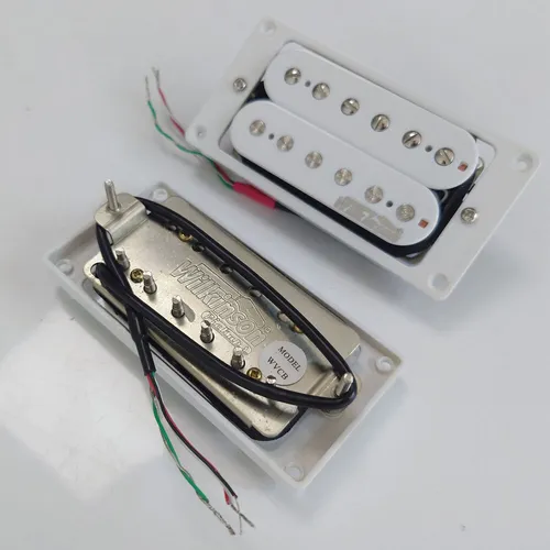 Arnés De Cableado Wilkinson Alnico 5 Humbucker Pickup 1v1t 4