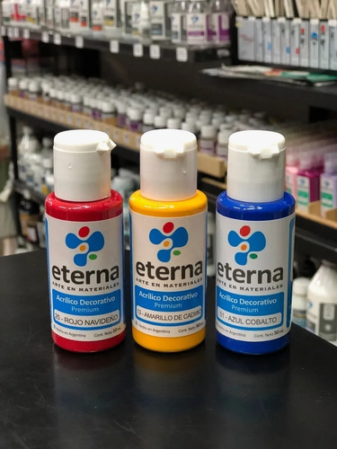 Acrilico Eterna 50 Cc Colores X 10 Un