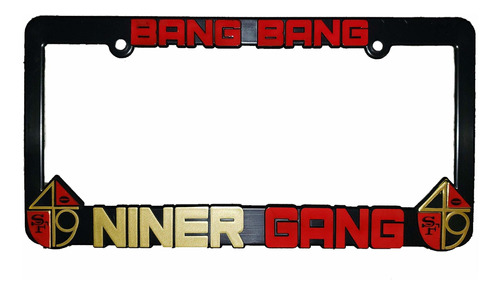 Bang Bang Niner Gang Marco De Matrícula