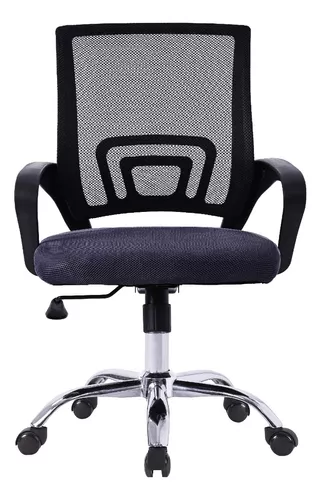 Silla Pc Negra Sillón Regulable Ejecutiva Oficina Escritorio