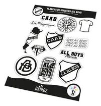 Comprar Plancha Sticker Autoadhesivos X12u All Boys
