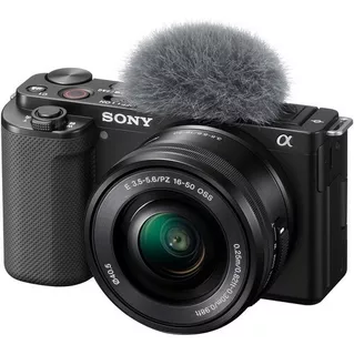 Câmera Sony Zv-e10 + Lente 16-50mm F/3.5-5.6 Oss + Nf-e *