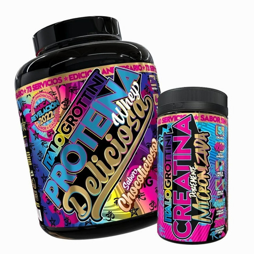 Proteina Whey Deliciosa Chocoliciosa + Creatina 40 Serv