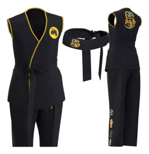 Disfraz De Cosplay De Taekwondo Karate Kai Cobra Kai Para Ni