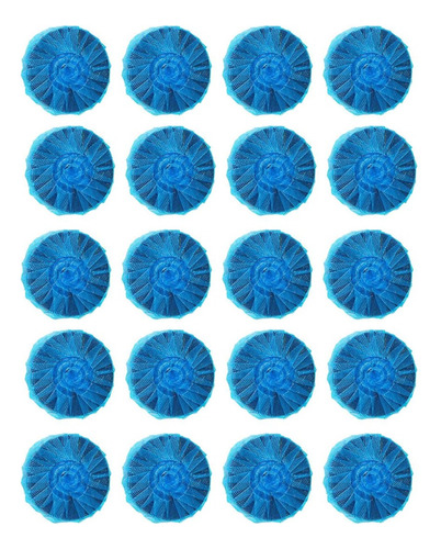 Pack 20 Pastillas Limpiadoras Para Baño Azul