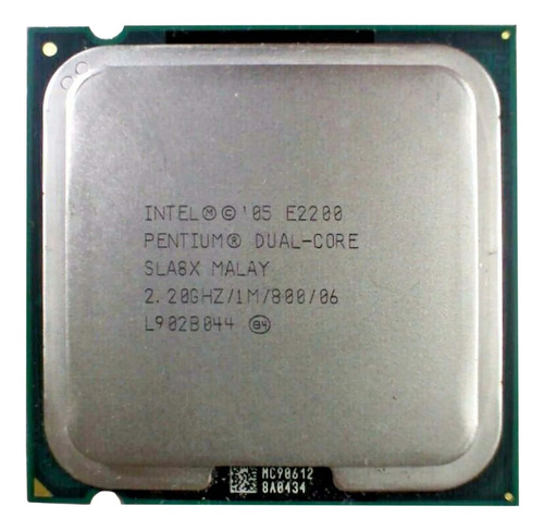 Procesador Intel Pentium E2200 2 Núcleos/2,2ghz/1mb/775