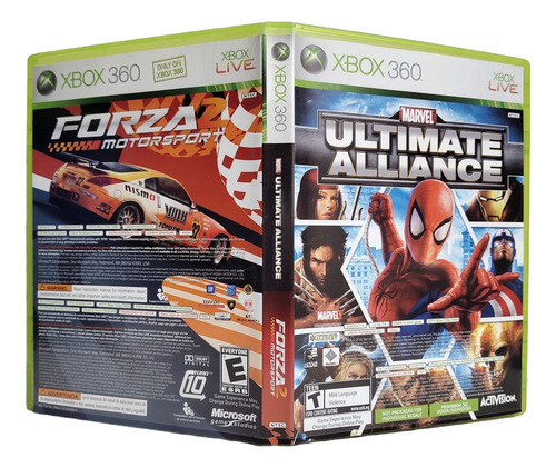Forza Motorsport 2 + Marvel Ultimate Alliance Xbox 360