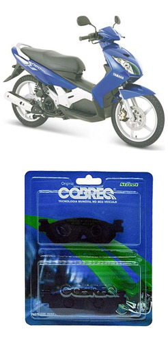 Pastilha Dianteira Cobreq N 954 Yamaha Neo At 115 2004-2012