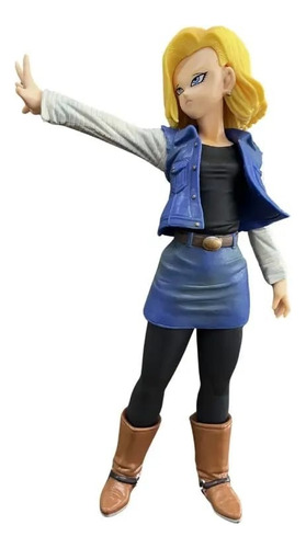 Figura Androide #18, 24 Cm- Dragon Ball Z