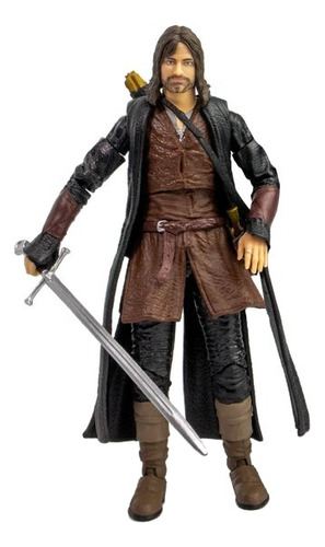 Bst Axn Lord Of The Rings Aragorn 5in Figura De Acción