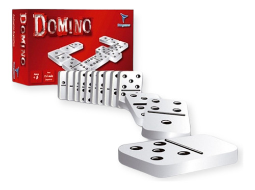 Juego De Mesa Domino Toto Games Fichas Plásticas