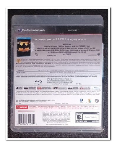 Lego Batman The Video Game Juego Ps3 Físico (Usado)