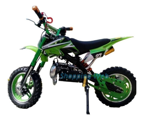 Mini Moto Niños Cross Gasolina 49cc 2 Tiempos Montable 