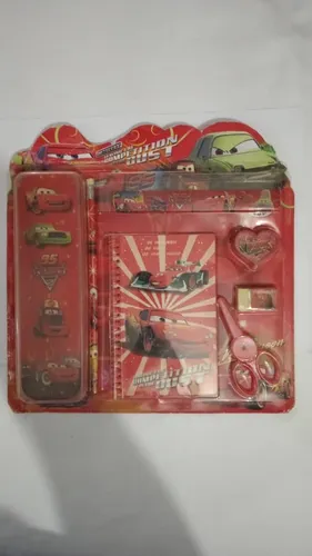 Kit Escolar Cars , Nuevo