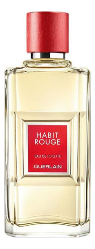 Loción Habit Rouge De Guerlain Edt 200 Ml