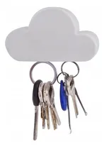 Comprar Nube Porta Llaves Magnetico Para Pared Organizador Llavero Blanco