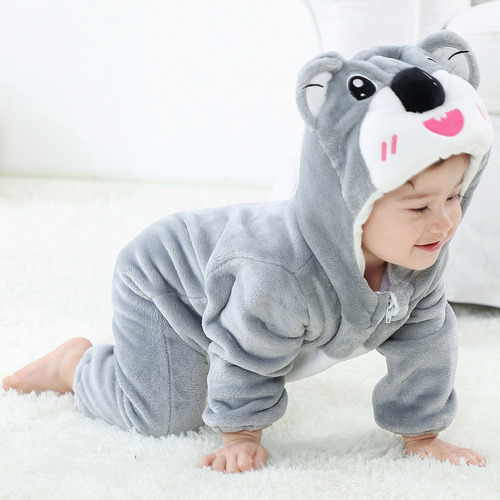 Mameluco De Unicornio De Franela Para Bebés Y Niños Pequeños