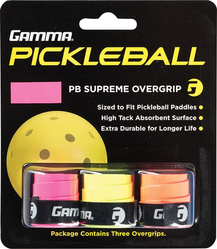 Sobre a aderência Gamma Sports Pickleball Supreme