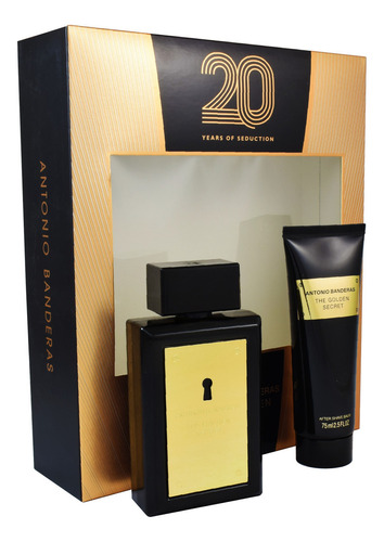 Set The Golden Secret 20 Years 2pz 100ml Edt Spray - Hombre