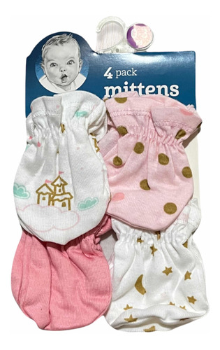 Set De Guantes Para Bebés - Niñas Y Niños