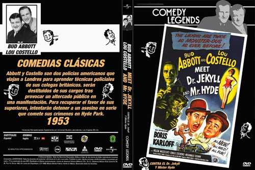 Abbott Y Costello Contra El Dr. Jekyll And Mr. Hyde Dvd