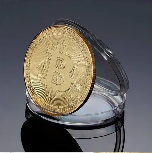 Bitcoin Moneda Física Colección Original + Estuche