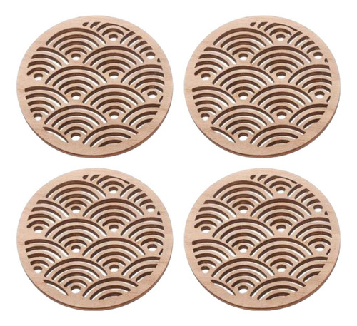 Set De 4 Posavasos Diseño Geometrico Pack 6 Posavasos
