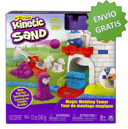 Kinetic Sand Jugar Castillo Mágico Moldeador + Envío Gratis