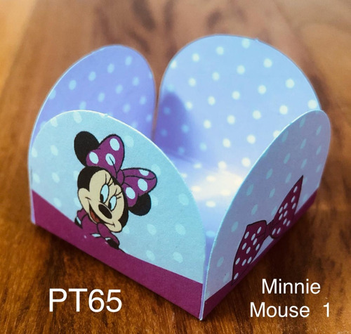 400 Forminhas Para Doces Festa Tema Minnie Mouse 1  Cor Rosa