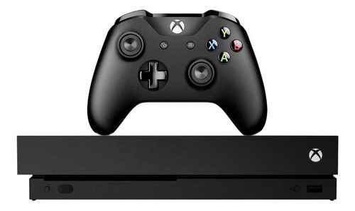 Microsoft Xbox One X 1TB PlayerUnknown's Battlegrounds color  negro