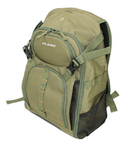 Mochila De Pesca Plano Nylon Backpacks Com 3 Estojos - Verde