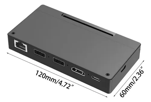 Hub Dockstation Dorn Pro 7 Em 1 - Hdmi 4k Nvme Usb-c