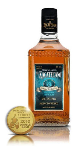 Mezcal El Zacatecano Añejo 750 Ml