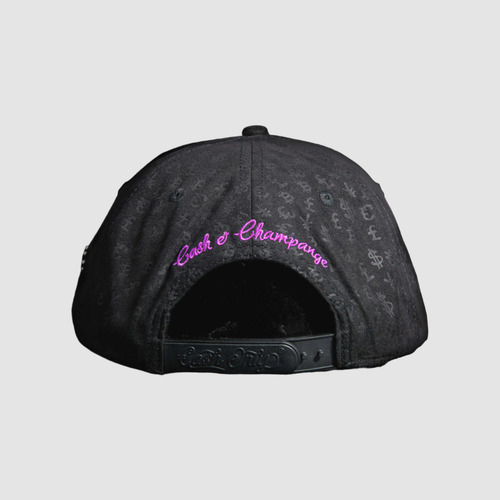 Gorra Cash Only Dom Perignon Snapback En Negro 23456789123