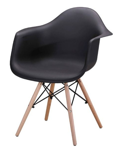 Sillón Eames Negro