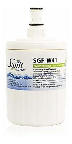 Refrigerador Filtro De Ag Swift Green Filters Sgf-w41 Filtro