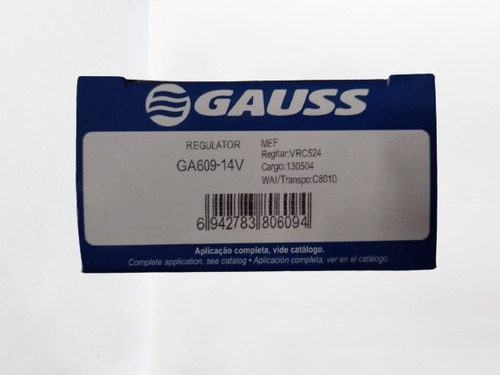 Regulador Voltaje Gauss Para Dodge Camion Universal 14v C B