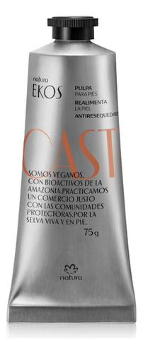 Crema Para Pies Ekos Castanha 75g Castanha